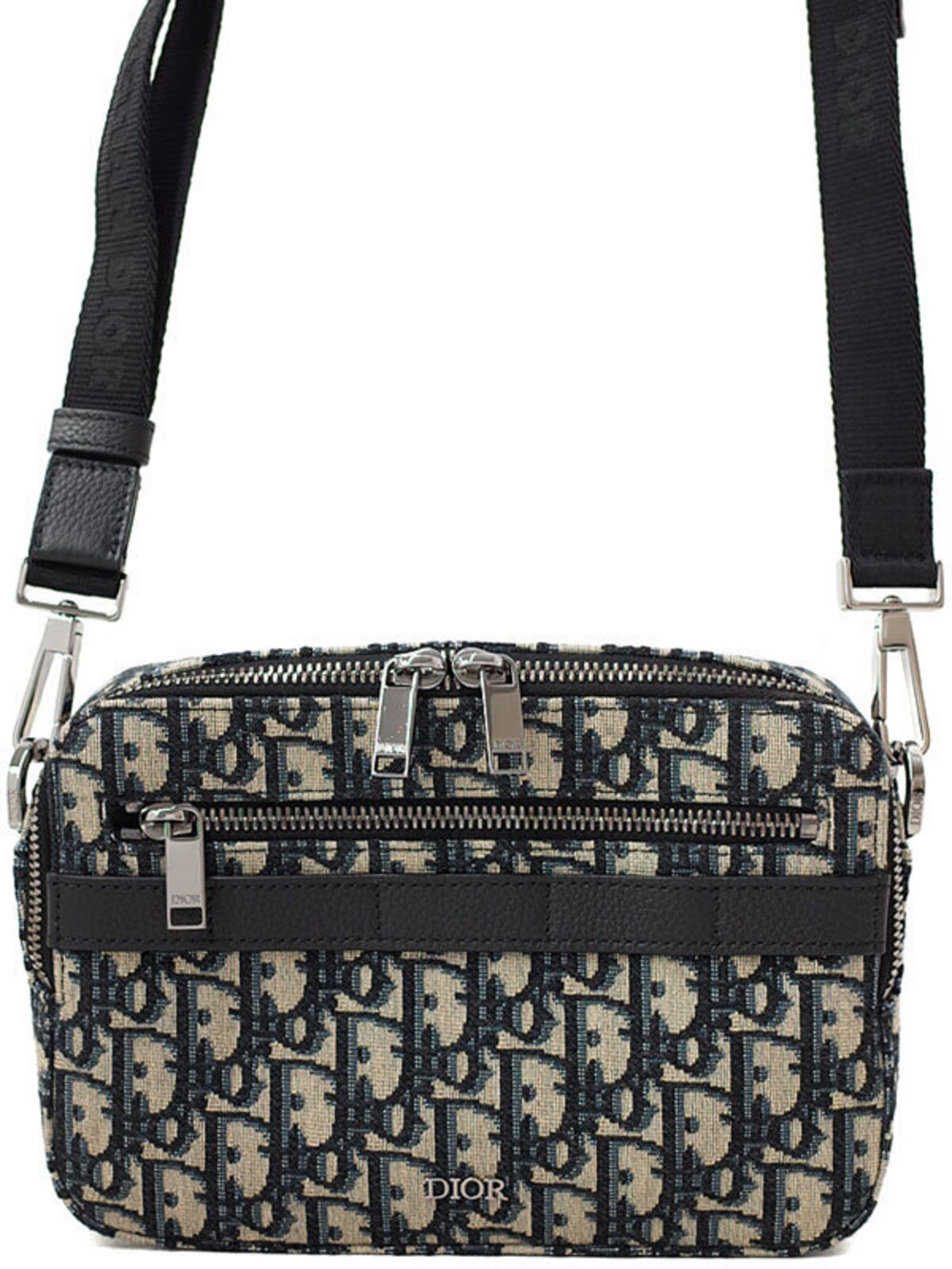 Christian Dior Oblique Messenger Bag Shoulder